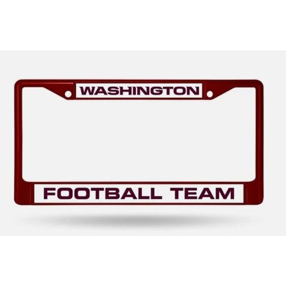 Licensed Washington Football Team License Plate Frame Car or Truck - New! - Picture 1 of 1